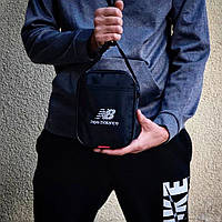 Стильный спортивный мессенджер NEW BALANCE SET маленькая городская черная сумка через плечо барсетка