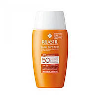 Детский солнцезащитный крем RILASTIL sun system mineral baby infantil ultrafluido solar facial spf 50 plus 50