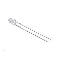 IR 3mm 940nm Infrared Emitting Diode Инфракрасный диод. Линза: прозрачная, 3 мм. 940 нм.