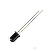 IR 5mm 940nm Infrared Receiving Diode Инфракрасный приемник. Цвет линзы: черный, 5 мм. 940 нм.