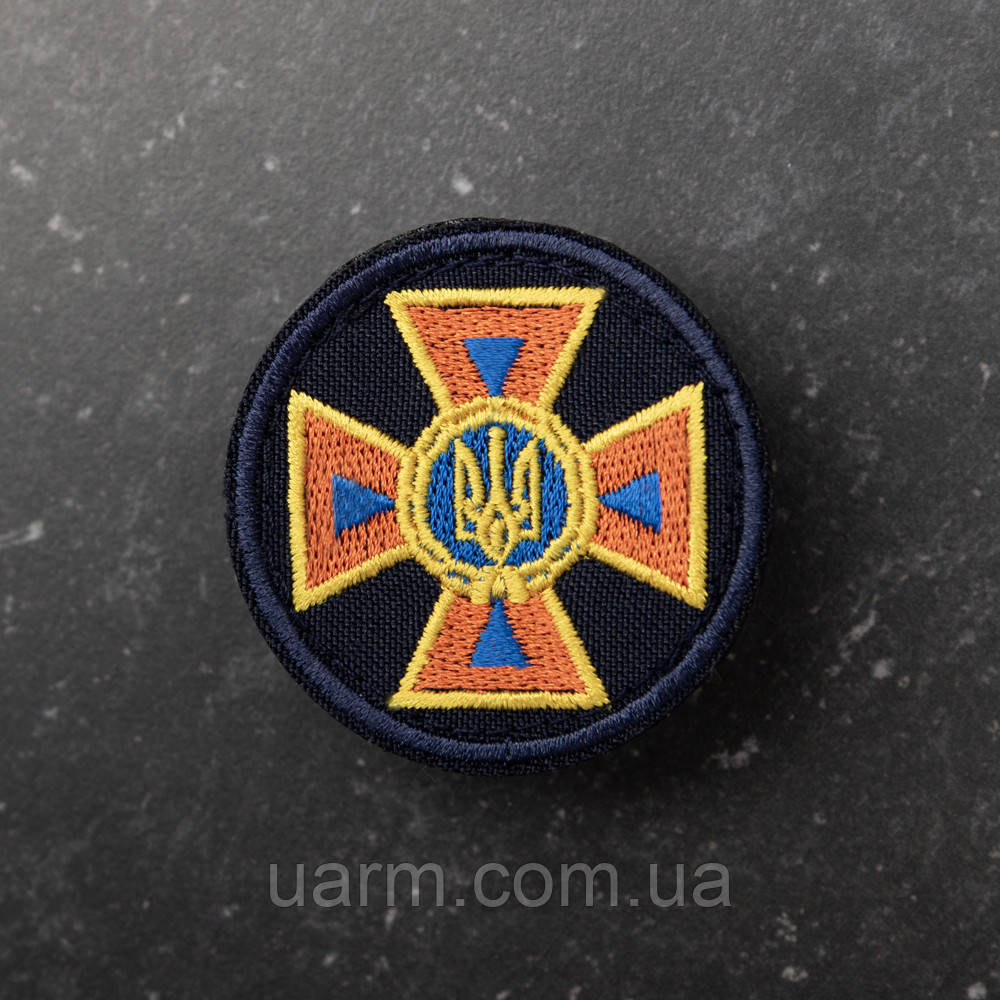 Шеврон кокарда ДСНС