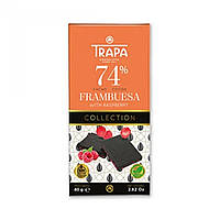 TRAPA chocolate collection 74% frambuesa 80 g Доставка від 14 днів - Оригинал