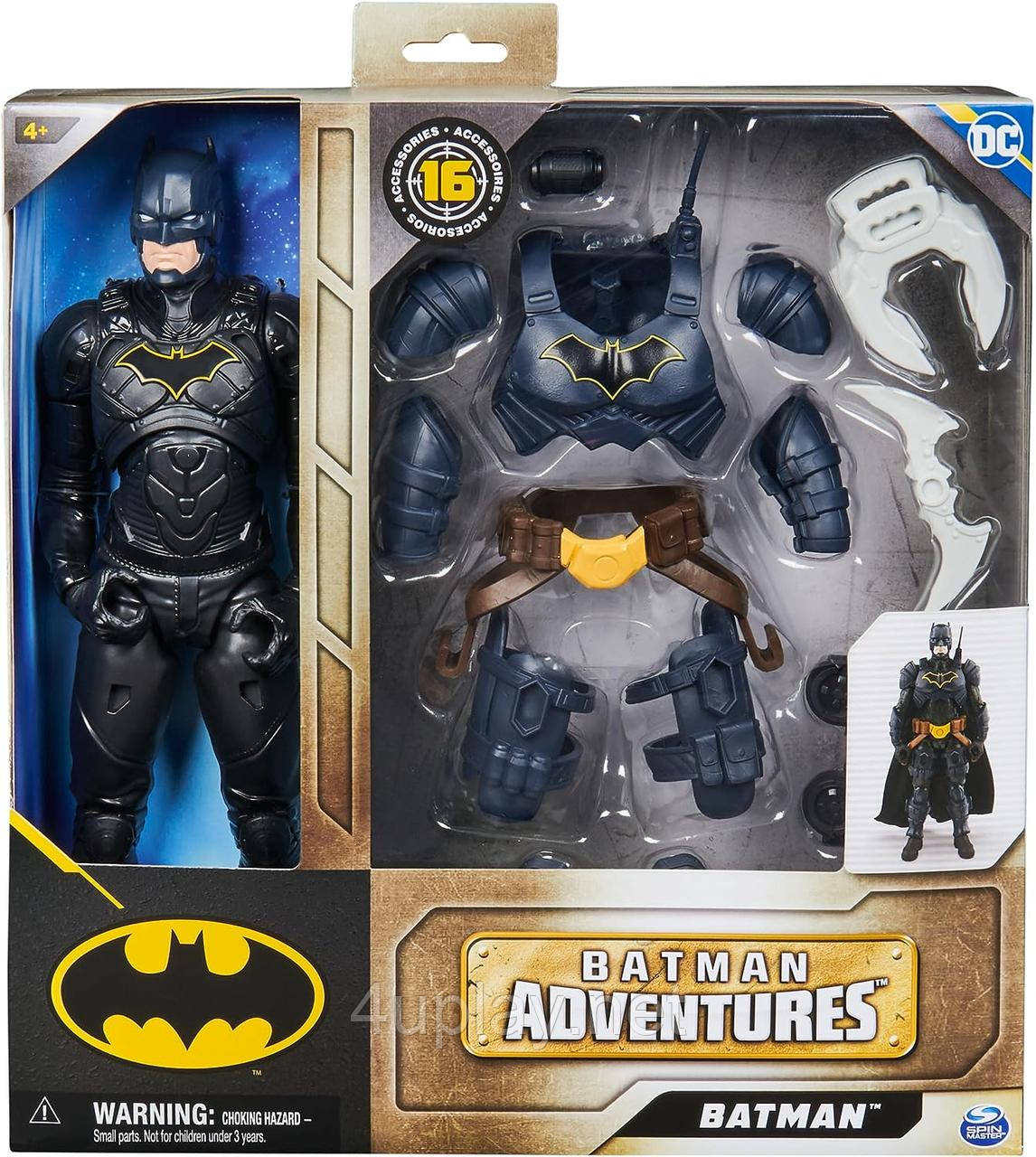 Оригінал DC Comics Batman Adventures Action Figure Бетмен 30 см ігрова фігурка з комплектом броні