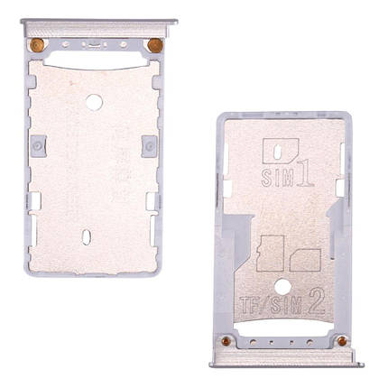 Тримач SIM-карти та microSD для Xiaomi Mi Max (Silver), фото 1