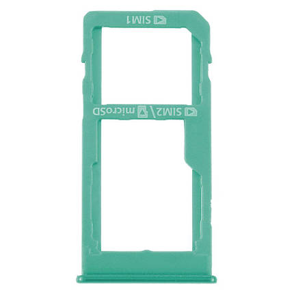 Тримач SIM-карти та microSD для Samsung M405 Galaxy M40 (2019) (Green), фото 1