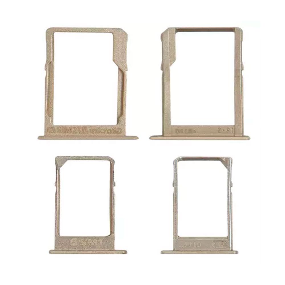 Тримач SIM-карти та microSD для Samsung A700 Galaxy A7 (2015) (Gold)