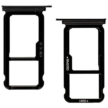 Тримач SIM-карти для Huawei P10 Plus (Graphite black), фото 1