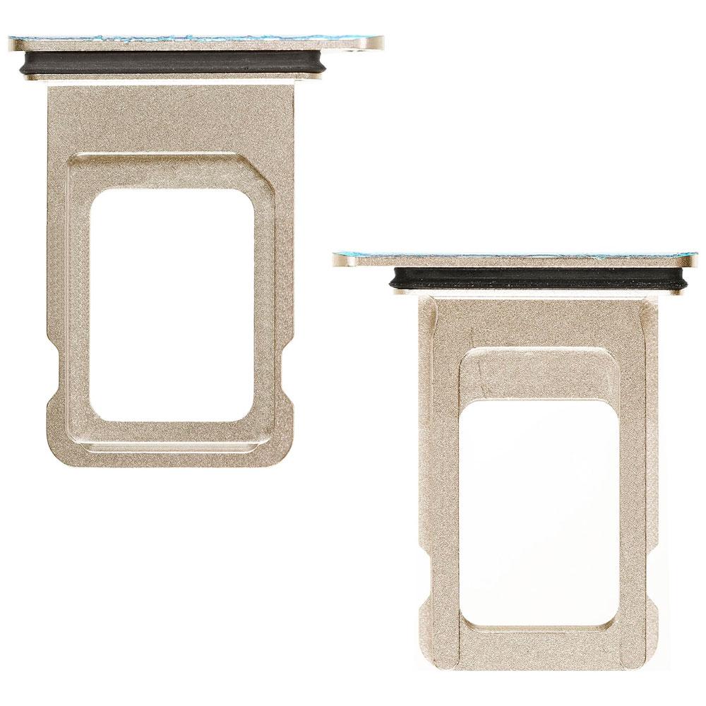 Тримач SIM-карти для Apple iPhone XS Max Single Sim (Gold)