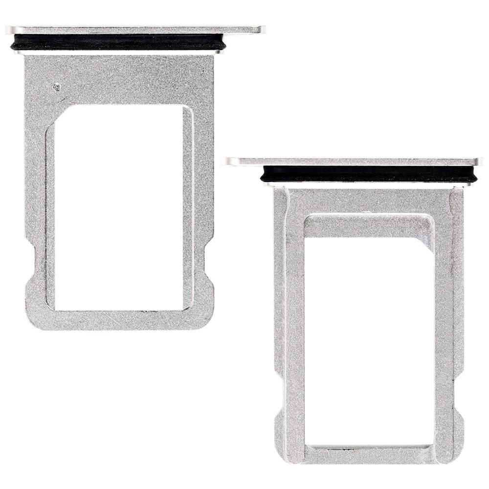 Тримач SIM-карти для Apple iPhone XS Single Sim (Silver)