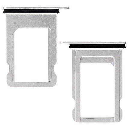 Тримач SIM-карти для Apple iPhone XS Single Sim (Silver), фото 1