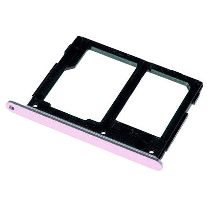 Тримач SIM-карти та microSD для Samsung A310 Galaxy A3 (2016) (Pink), фото 1