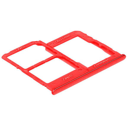 Тримач SIM-карти та microSD для Samsung A415 Galaxy A41 (2020) (Red), фото 1