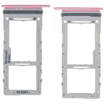 Тримач SIM-карти та microSD для Samsung G981 Galaxy S20 5G (Cloud pink) Dual Sim, фото 1