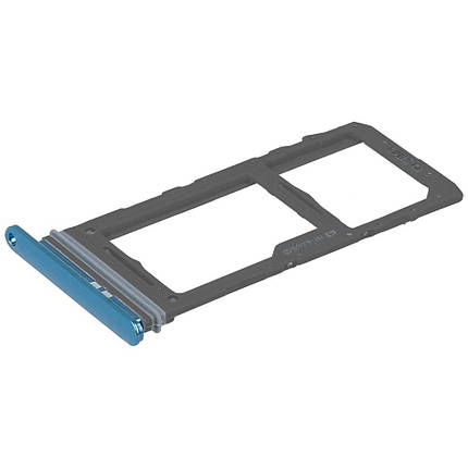 Тримач SIM-карти та microSD для Samsung G985 Galaxy S20 Plus (Blue) Single Sim, фото 1
