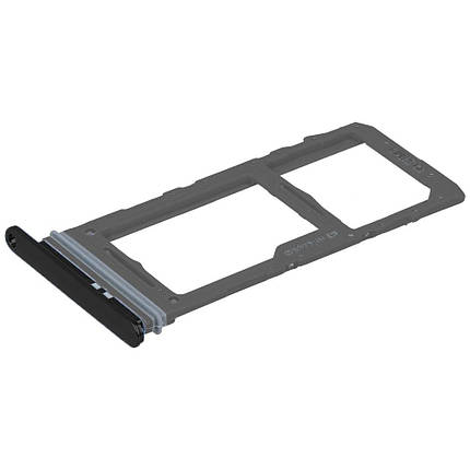 Тримач SIM-карти та microSD для Samsung G988 Galaxy S20 Ultra (Black) Single Sim, фото 1