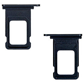 Тримач SIM-карти для Apple iPhone 11 Dual Sim (Black)