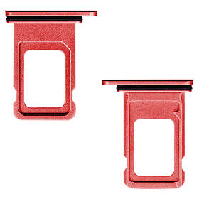 Тримач SIM-карти для Apple iPhone 11 Dual Sim (Red)