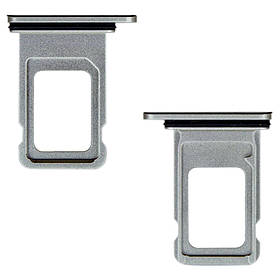 Тримач SIM-карти для Apple iPhone 11 Dual Sim (White)