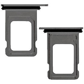 Тримач SIM-карти для Apple iPhone 11 Pro Dual Sim (Space grey)