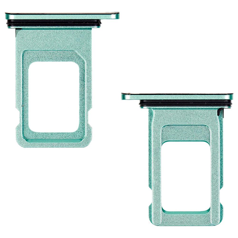 Тримач SIM-карти для Apple iPhone 11 Single Sim (Green)