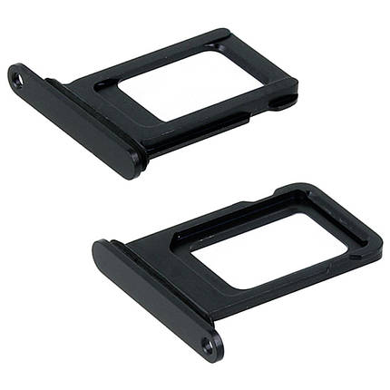Тримач SIM-карти для Apple iPhone 12 Single Sim (Black), фото 1