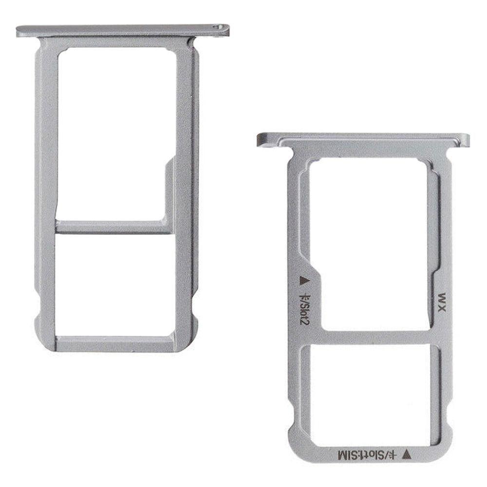 Тримач SIM-карти та microSD для Huawei GR5 2017 (Grey)