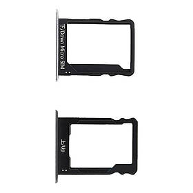 Тримач SIM-карти та microSD для Huawei P8 Lite (Black)