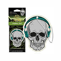 Ароматизатор повітря в авто Aroma Car Cellulose Dia De Los Muertos - Headphones Skull