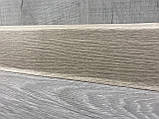 Плінтус підлоговий "Система" колір Дуб сніжний, розміри 2200х80х22мм, фото 5