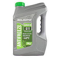 Антифриз зеленый BELAUTO ANTIFREEZEE G11 GREEN 5кг