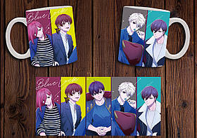 Чашка "Синя в'язниця: Блю Лок" / Кружка Blue Lock №6