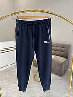 Чоловічі спортивні штани на манжетах La Vita 3702-2 (батал) 3-10XL сині 9XL