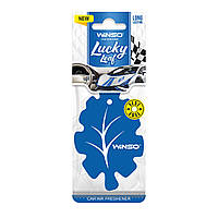 Освежитель воздуха в машину WINSO Lucky Leaf, целлюлозный ароматизатор, Sport