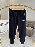 Чоловічі спортивні штани на манжетах La Vita 3702-1 (батал) 3-10XL чорні