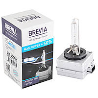 Ксеноновая лампа Brevia D1S +50%, 6000K, 85V, 35W PK32d-2, 1шт