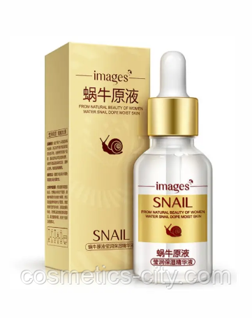 Сыворотка с экстрактом слизи улитки и гиалуроновой кислотой Images Nursing Snail Mticulos, 15 мл., фото 1
