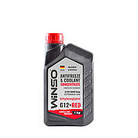 Антифриз Winso Antifreeze & Coolant Red (красный) концентрат G12+, 1кг