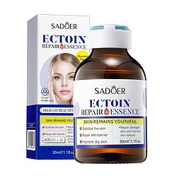 Восстанавливающая сыворотка для лица с эктоином Sadoer, 30 мл.(до 19.11.2025)