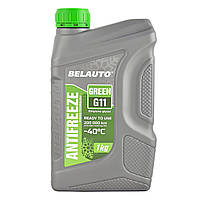 Антифриз зеленый BELAUTO ANTIFREEZEE G11 GREEN 1кг