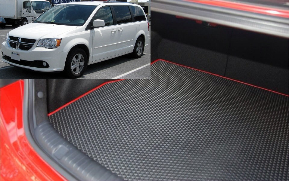 Килимок ЕВА в багажник Dodge Grand Caravan '08-20