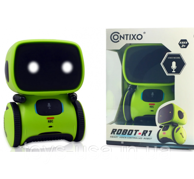 Інтерактивний робот Contixo R1 Robot Голосове керування Розмова Танці, фото 1