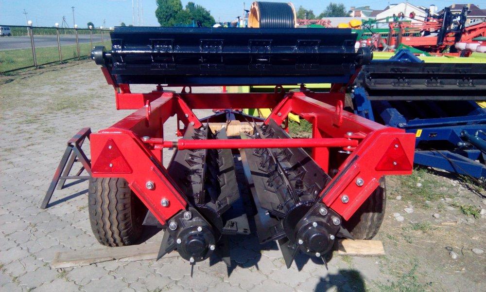 Коток подрібнювач рубаючий водоналивний гідрофікованний КРП-6-01 (6 м, діаметр 680 мм), стійка на демпферах