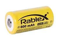 Батарейка акумулятор Rablex 16340 (CR123) 800mAh