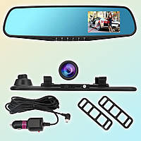 Дзеркало заднього огляду з камерою та парктроніком (2 камери), відеореєстратори в дзеркалі заднього огляду, IOL