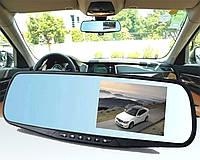 Камера для авто с записью (2 камеры), Автомобильное зеркало с видеорегистратором, IOL