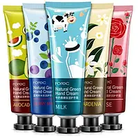 Набор кремов для рук Rorec Plant Hand Cream с натуральными экстрактами, 5*30 г.