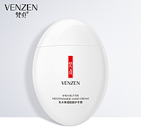 Крем для рук с никотинамидом и маслом Ши Venzen Shea Butter Nicotinamide Hand Cream, 60 г.