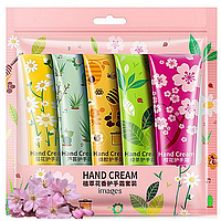 Набор кремов для рук Images Hand Cream с цветочно-фруктовыми экстрактами, 5*30 гр.