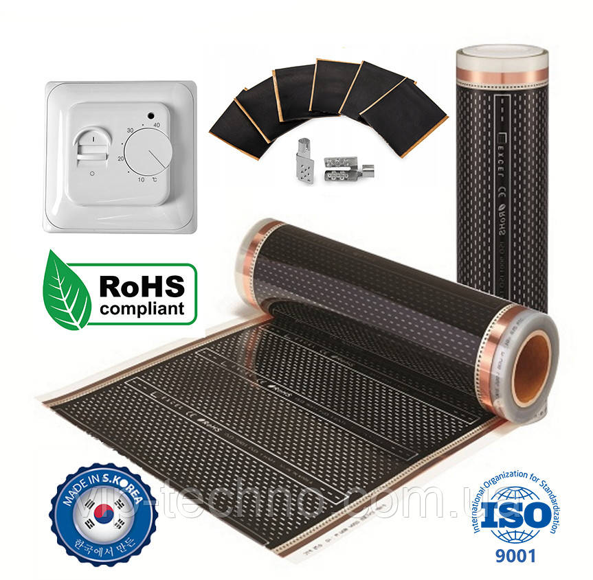 4 м2 Саморегулююча інфрачервона плівка 4-го покоління Felix Excel Platinum, фото 1