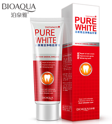 Зубная паста Bioaqua Pure White с ароматом клюквы и мяты, 120 г.